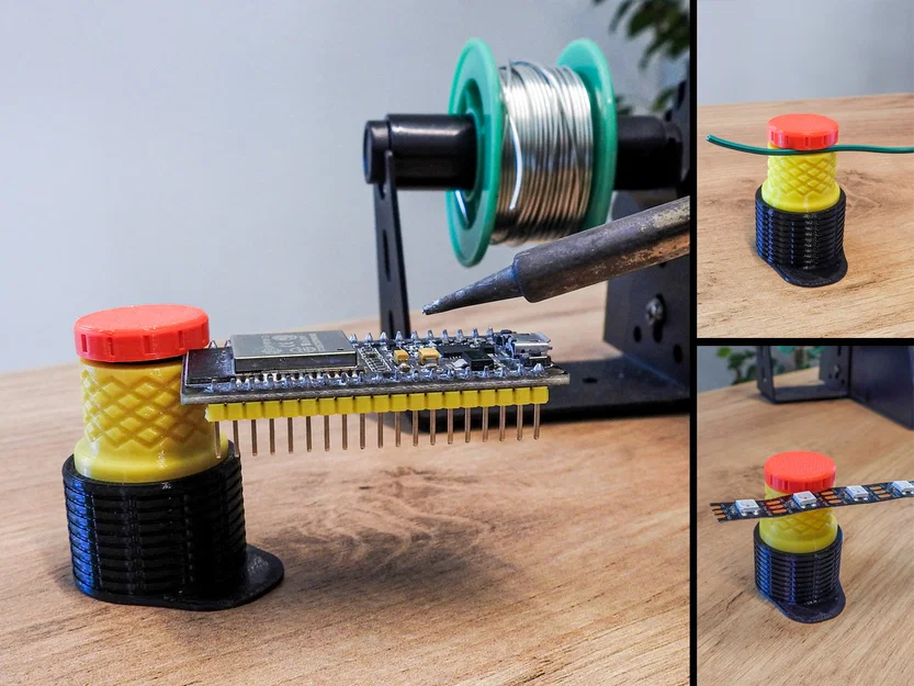 Đồ giữ PCB (PCB holder) kẹp dây khi hàn - Image 1