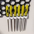 Giá đỡ dụng cụ 6 lỗ (8mm) cho bảng treo Honeycomb Storage Wall - Thumbnail 1