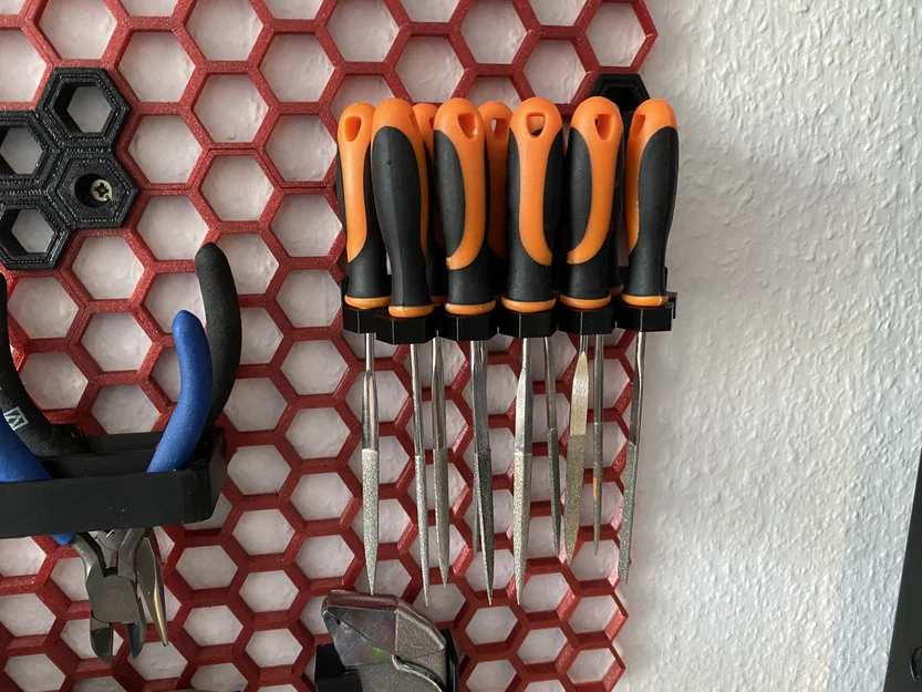 Giá treo dũa và dụng cụ nhỏ cho hệ thống Honeycomb Storage Wall - Image 1