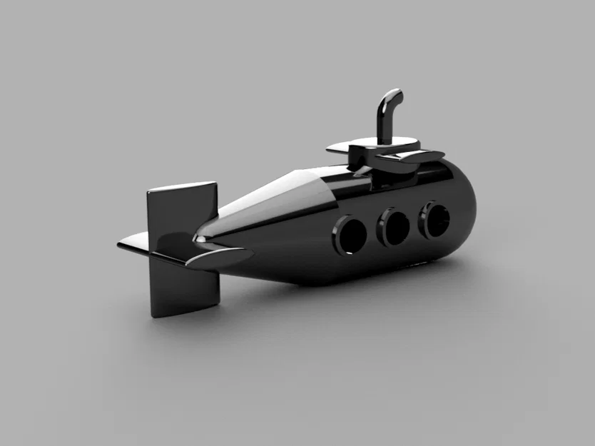 Mô hình tàu ngầm đồ chơi 3D an toàn, thú vị cho bé yêu - Image 2