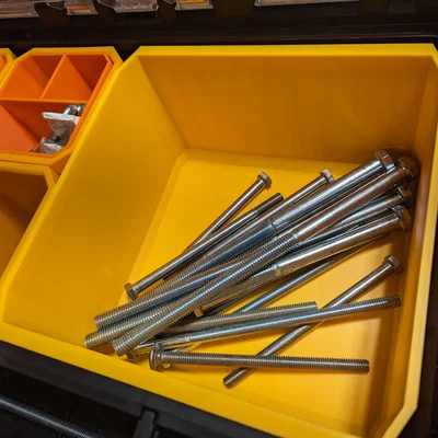 Khay 3D Toughbuilt Stacktech Large Organizer Quad Bin siêu lớn