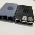 Case Raspberry Pi 5 (snap fit) Ultra Slim có lỗ bắt ốc - Thumbnail 1