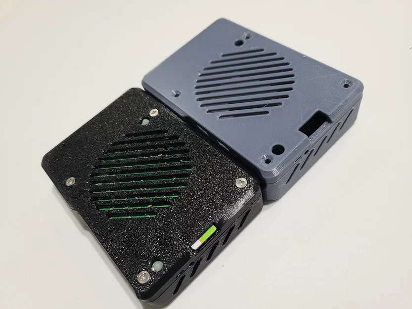 Case Raspberry Pi 5 (snap fit) Ultra Slim có lỗ bắt ốc - Image 3