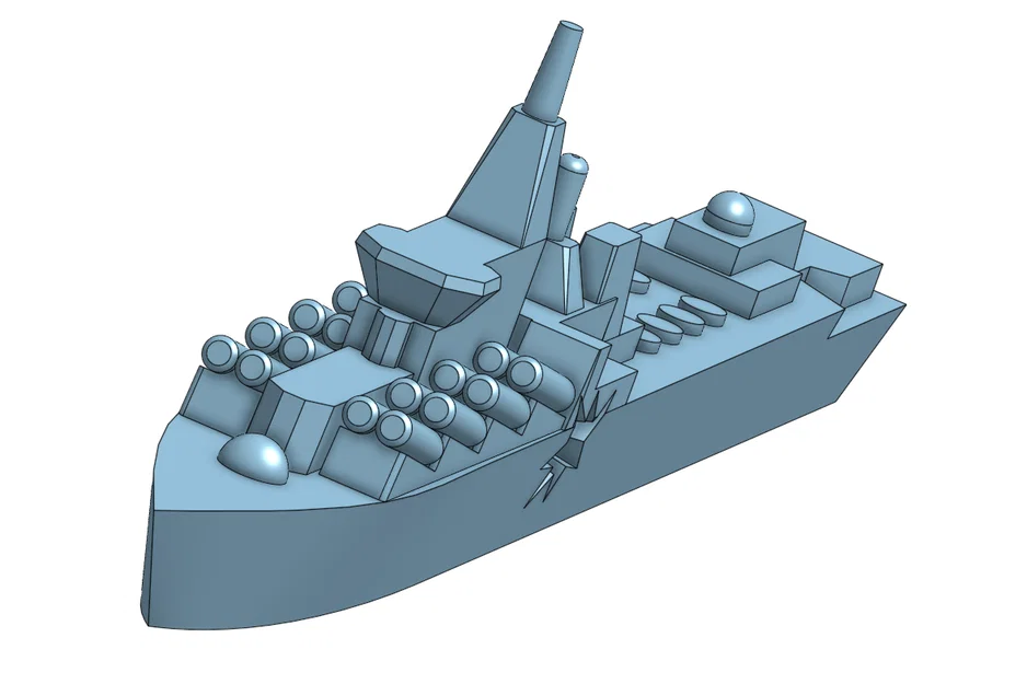 Tàu chiến chìm “Moskva” (kèm phiên bản bồn tắm) - Image 8
