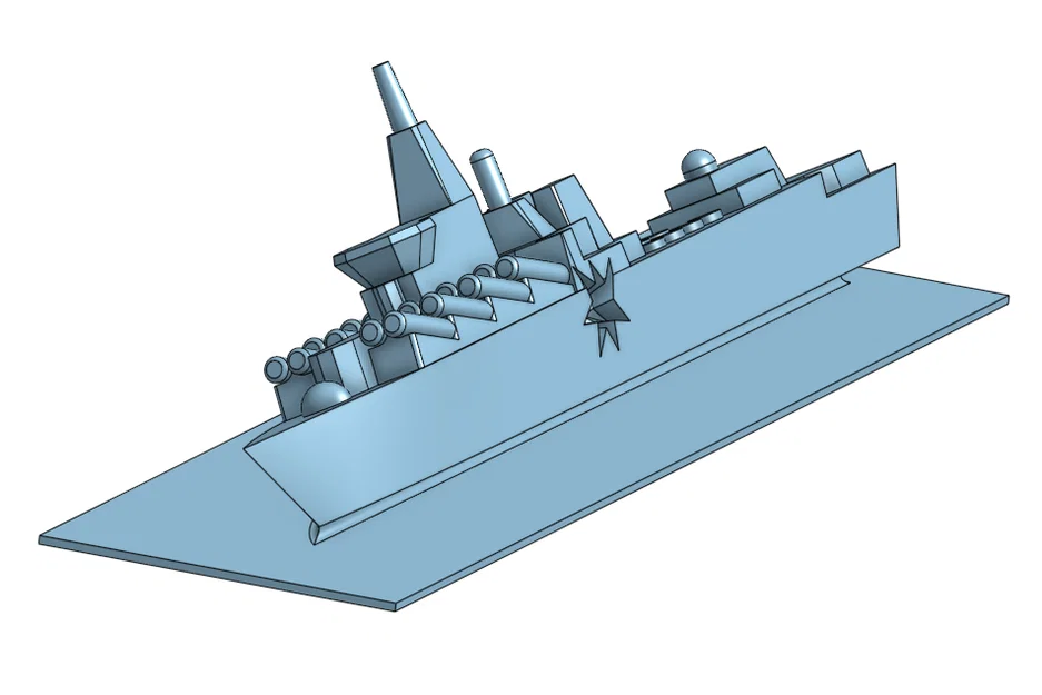 Tàu chiến chìm “Moskva” (kèm phiên bản bồn tắm) - Image 13
