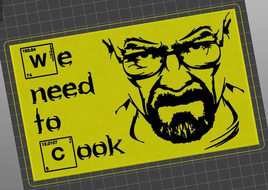 Bảng trang trí Heisenberg Breaking Bad in 3D ấn tượng - Image 2