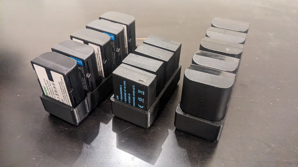 Khay Đựng Pin Máy Ảnh Gridfinity - Giải Pháp Sắp Xếp Gọn Gàng - Image 2