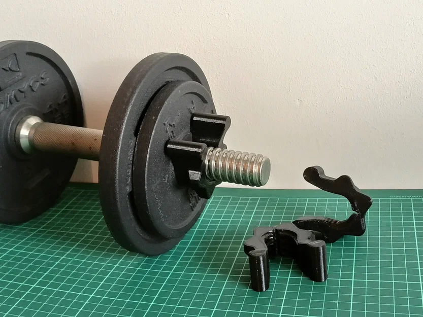 Dumbell Clip (Kẹp/đai ốc clip-on cho tạ dumbell) - Image 1