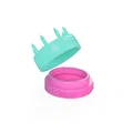 Hộp Đựng Quà Sinh Nhật Hình Bánh Kem In 3D Độc Đáo - Thumbnail 1