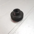 Núm vặn M8 tích hợp đai ốc lục giác (M8 Knob knurled nut) - Thumbnail 2