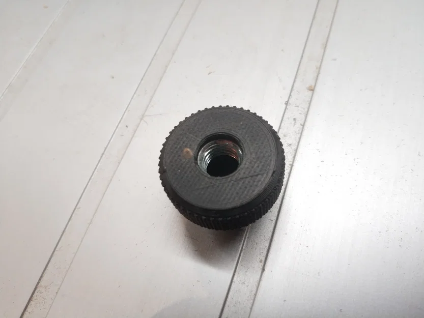 Núm vặn M8 tích hợp đai ốc lục giác (M8 Knob knurled nut) - Image 4