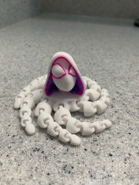 Mô hình Octo-Gwen (Ghost Spider) in 3D - Image 1