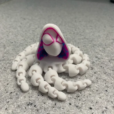 Mô hình Octo-Gwen (Ghost Spider) in 3D