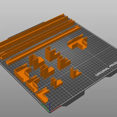 Cable Channel (Kênh đi dây) in 3D lắp ghép