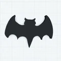 Mô hình trang trí Halloween Bat (Dơi Halloween) in 3D siêu dễ - Thumbnail 2