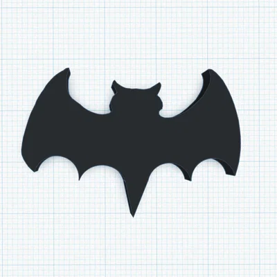 Mô hình trang trí Halloween Bat (Dơi Halloween) in 3D siêu dễ