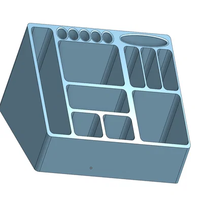 Khay để đồ bàn làm việc (Desk Organizer) in 3D tiện lợi