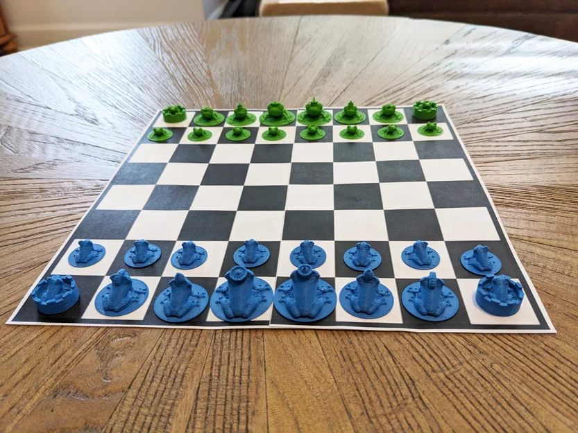 Bộ Cờ Vua Ếch Cây (Tree Frog Chess Set) - Image 2