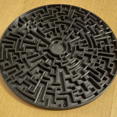 Mê Cung Bi Tròn Circular Bead Maze Labyrinth