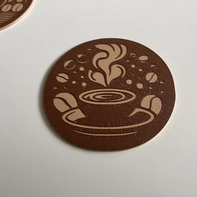Miếng lót ly Coffee & Love in 3D đẹp mắt và tinh tế