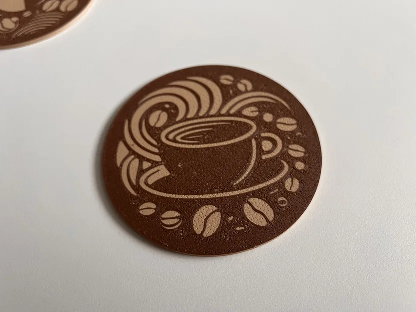 Miếng lót ly Coffee & Love in 3D đẹp mắt và tinh tế - Image 5