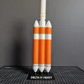 Mô hình tên lửa DELTA IV HEAVY tỉ lệ 1:200 (STL) - Thumbnail 4