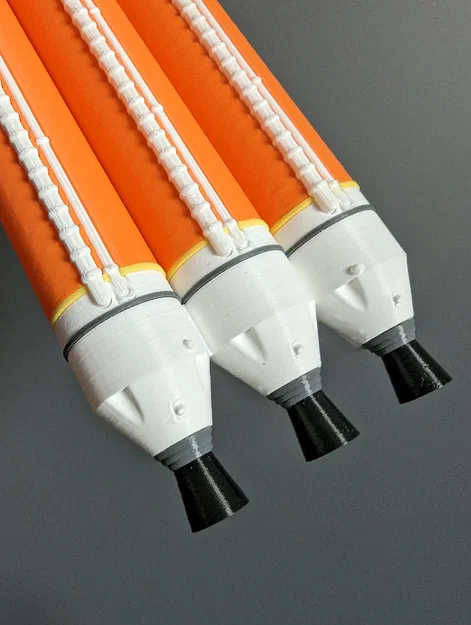Mô hình tên lửa DELTA IV HEAVY tỉ lệ 1:200 (STL) - Image 5