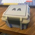 Hộp đựng pin AA 3D - Lưu trữ gọn gàng 16 viên pin an toàn - Thumbnail 2