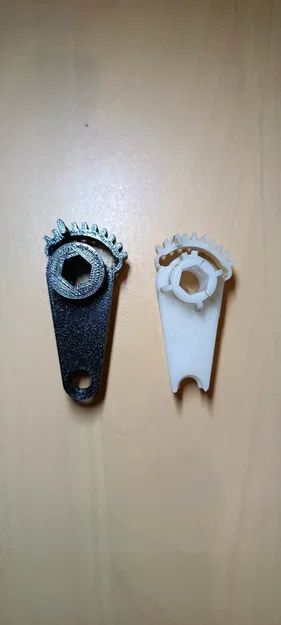 Bánh răng cánh gió điều hòa C4 Picasso (Air conditioning shutter gear) - Image 6