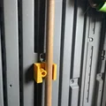 Giá treo chổi/cào cho nhà kho (Broom rake-holder) - Thumbnail 2