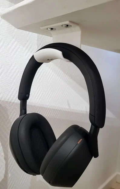 Giá treo headset gắn dưới bàn (Headset holder - under desk) - Image 1