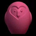 Owlentine – Cú mèo Valentine đơn giản, dễ resize - Thumbnail 2