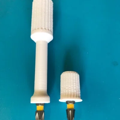 UFS-035 Mini Tua vít Hex Bit 1/4" - Dạng dài & Stubby, Không dùng nam châm