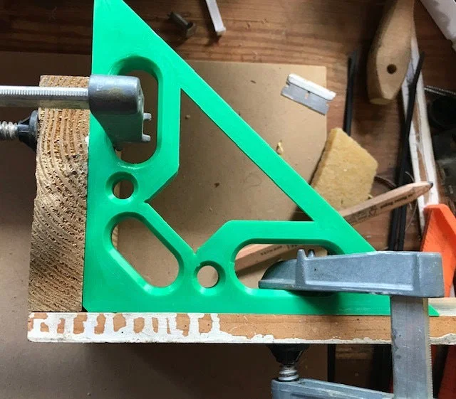 UFS-069 Êke thợ mộc & kẹp góc vuông 90° (Try Square & Corner Clamp) - Image 2