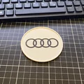 Đế lót ly logo AUDI sang trọng - Mẫu in 3D độc đáo cho dân mê xe - Thumbnail 2