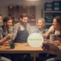 Đế lót ly FESTOOL (FESTOOL Coaster 80mm) - Phụ kiện in 3D độc đáo - Thumbnail 1