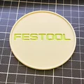 Đế lót ly FESTOOL (FESTOOL Coaster 80mm) - Phụ kiện in 3D độc đáo - Thumbnail 2