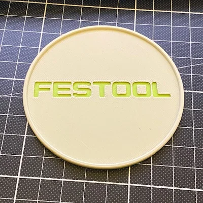 Đế lót ly FESTOOL (FESTOOL Coaster 80mm) - Phụ kiện in 3D độc đáo