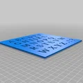 Stencil - Schablone ABC - Updated - Thumbnail 4