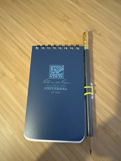 Thẻ mục lục tham số cho sổ nhỏ như Moleskine, Field Notes hoặc Rite in the Rain - Image 6