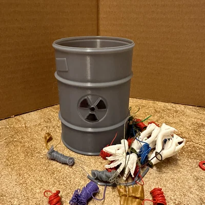 Thùng Phuy Rác Thải Hạt Nhân (Nuclear Waste Barrel)