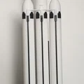 FALCON HEAVY – Mô hình tên lửa tỉ lệ 1:200 - Thumbnail 2