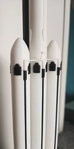 FALCON HEAVY – Mô hình tên lửa tỉ lệ 1:200 - Image 3