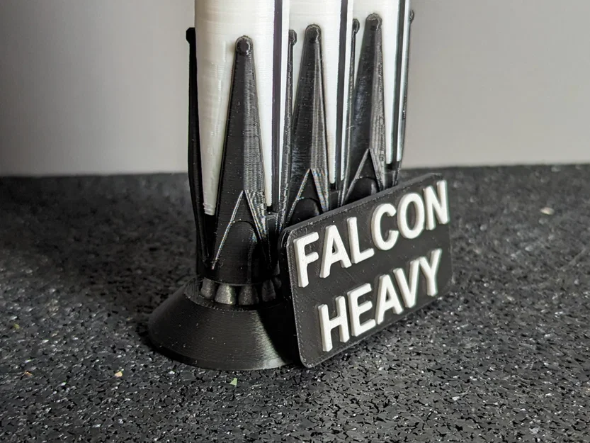 FALCON HEAVY – Mô hình tên lửa tỉ lệ 1:200 - Image 4