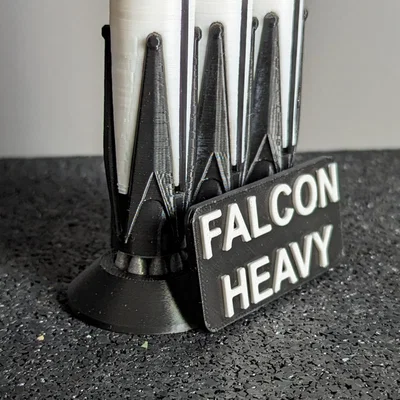 FALCON HEAVY – Mô hình tên lửa tỉ lệ 1:200