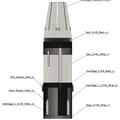 Mô hình tên lửa SATURN 1B (tỉ lệ 1:200) – File in 3D - Thumbnail 4