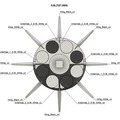 Mô hình tên lửa SATURN 1B (tỉ lệ 1:200) – File in 3D - Thumbnail 6