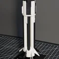 Mô hình tên lửa SATURN 1B (tỉ lệ 1:200) – File in 3D - Thumbnail 10