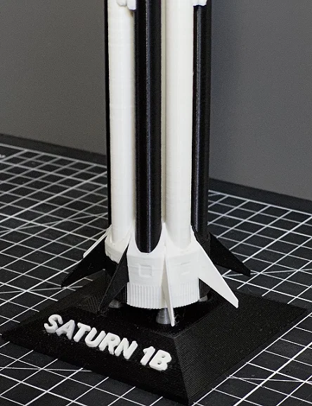 Mô hình tên lửa SATURN 1B (tỉ lệ 1:200) – File in 3D - Image 11