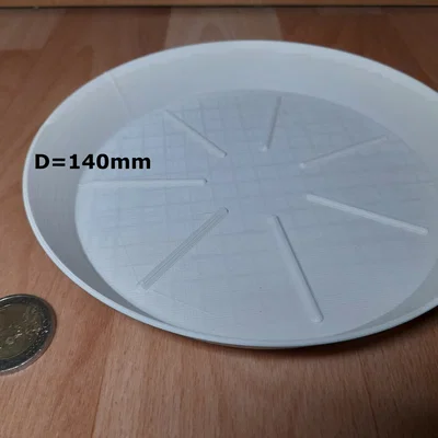 Đĩa lót chậu cây 3D đa năng - Bộ 21 kích thước tiện lợi